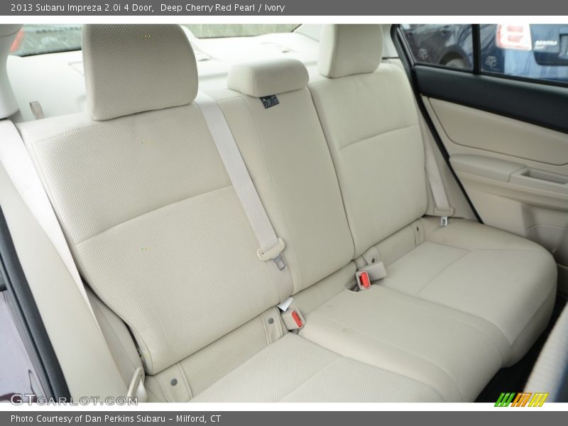 Deep Cherry Red Pearl / Ivory 2013 Subaru Impreza 2.0i 4 Door