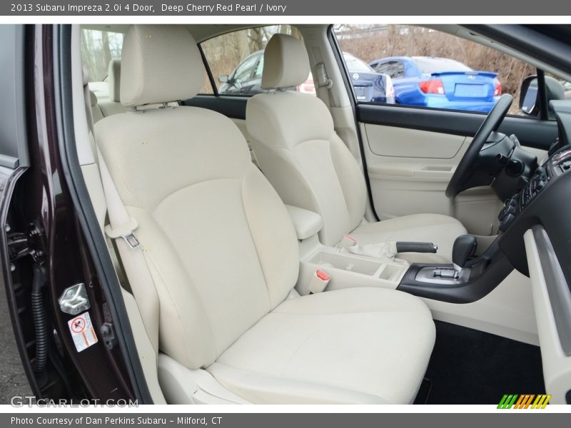 Deep Cherry Red Pearl / Ivory 2013 Subaru Impreza 2.0i 4 Door