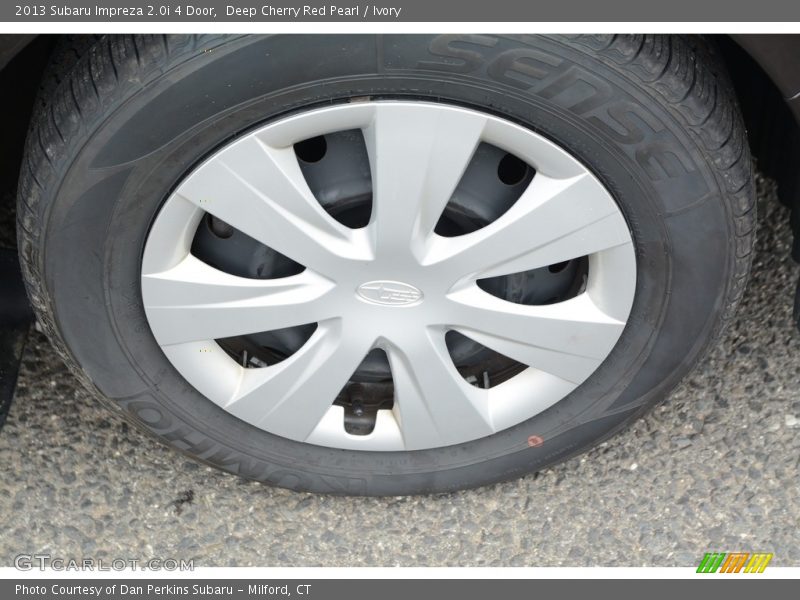 Deep Cherry Red Pearl / Ivory 2013 Subaru Impreza 2.0i 4 Door