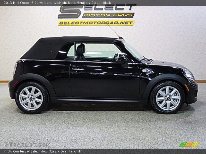 Midnight Black Metallic / Carbon Black 2013 Mini Cooper S Convertible