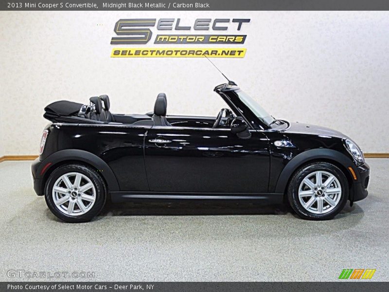 Midnight Black Metallic / Carbon Black 2013 Mini Cooper S Convertible