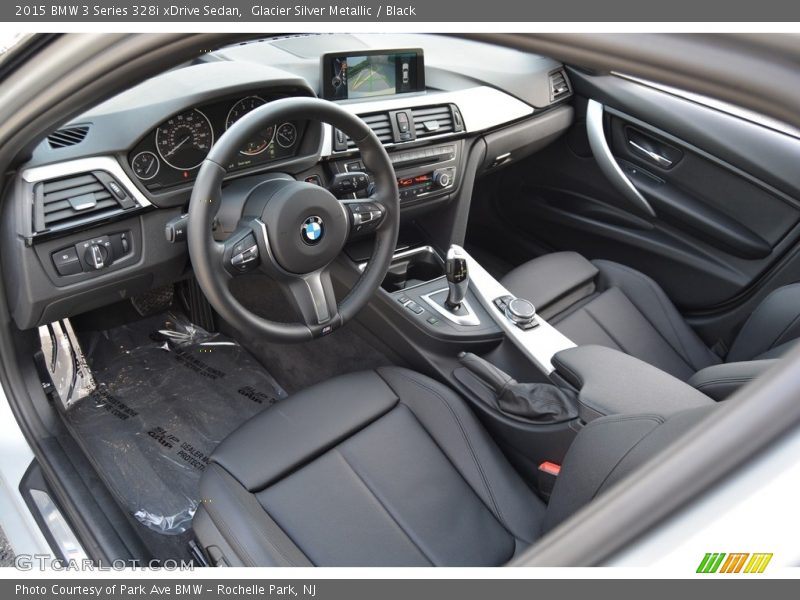 Black Interior - 2015 3 Series 328i xDrive Sedan 