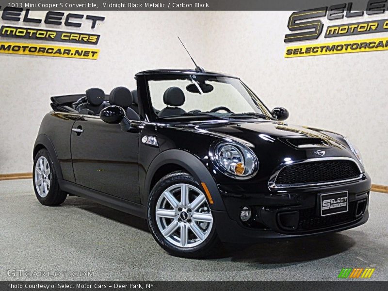 Midnight Black Metallic / Carbon Black 2013 Mini Cooper S Convertible