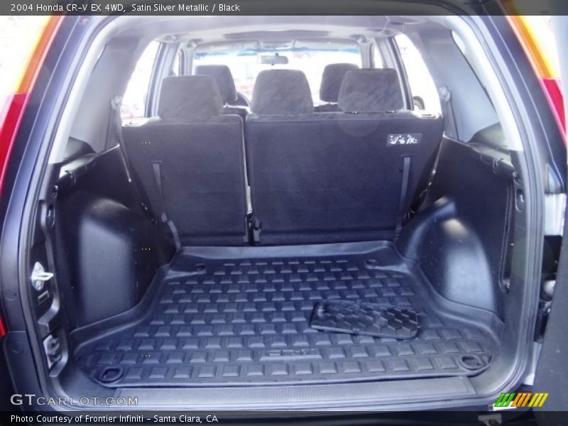 Satin Silver Metallic / Black 2004 Honda CR-V EX 4WD