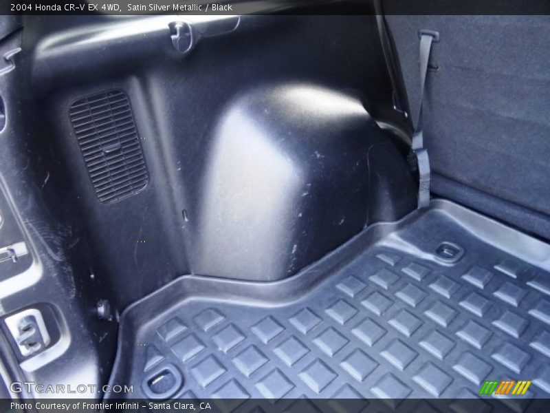 Satin Silver Metallic / Black 2004 Honda CR-V EX 4WD