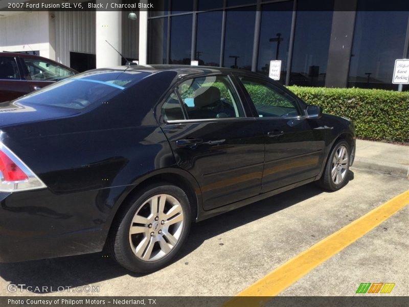 Black / Charcoal Black 2007 Ford Fusion SEL V6