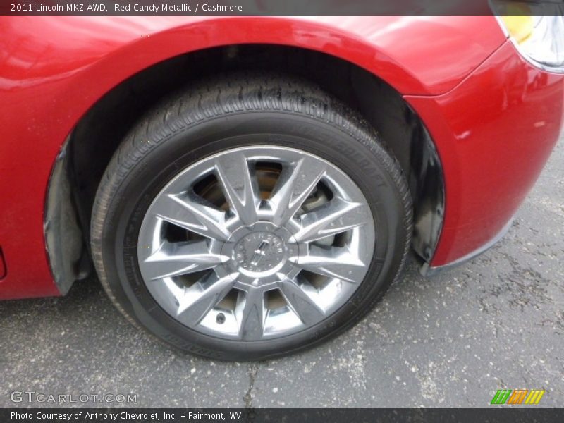 Red Candy Metallic / Cashmere 2011 Lincoln MKZ AWD
