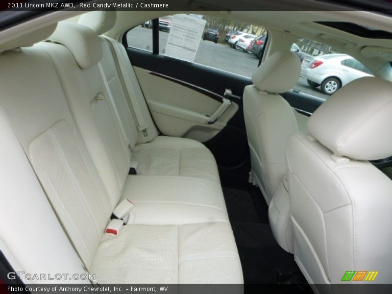 Red Candy Metallic / Cashmere 2011 Lincoln MKZ AWD