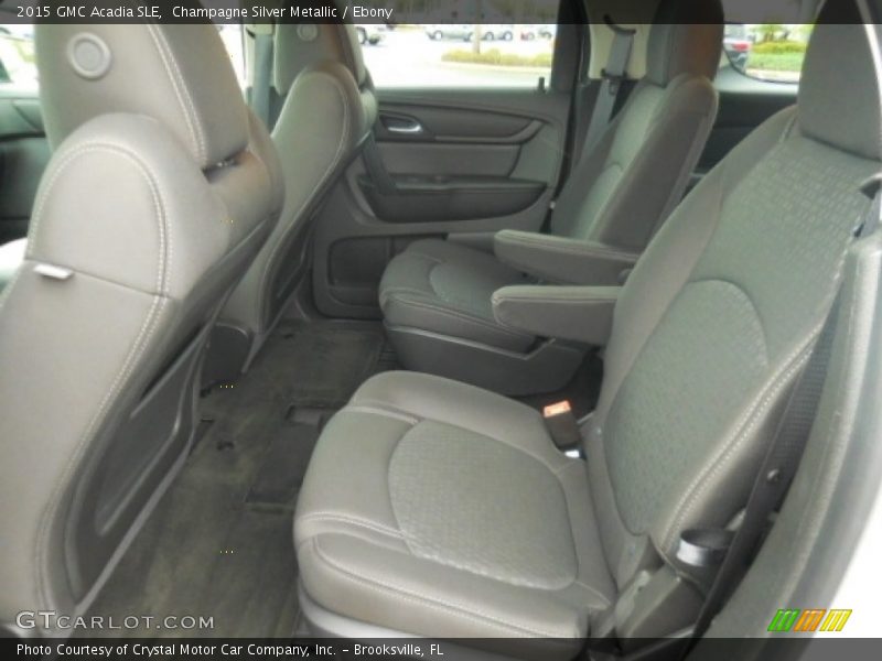 Champagne Silver Metallic / Ebony 2015 GMC Acadia SLE