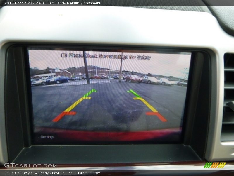 Red Candy Metallic / Cashmere 2011 Lincoln MKZ AWD