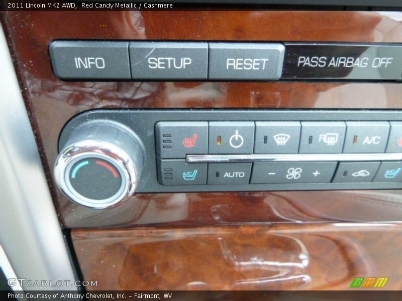 Red Candy Metallic / Cashmere 2011 Lincoln MKZ AWD