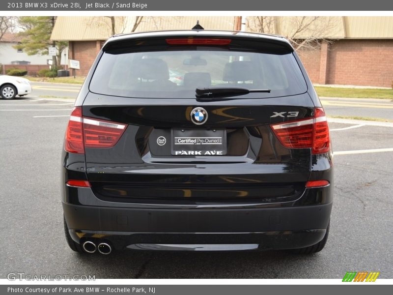 Jet Black / Sand Beige 2013 BMW X3 xDrive 28i