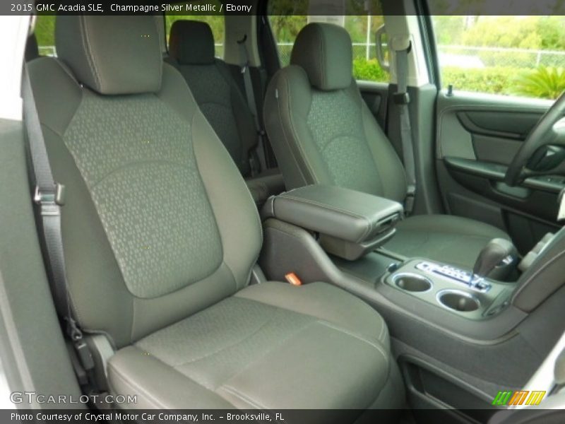 Champagne Silver Metallic / Ebony 2015 GMC Acadia SLE