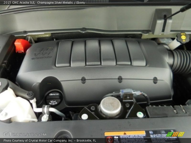 Champagne Silver Metallic / Ebony 2015 GMC Acadia SLE