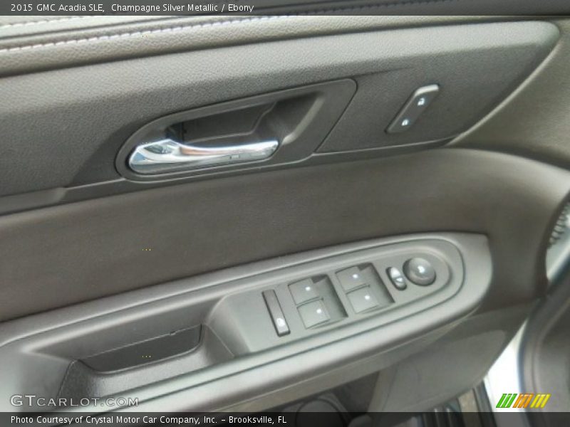 Champagne Silver Metallic / Ebony 2015 GMC Acadia SLE