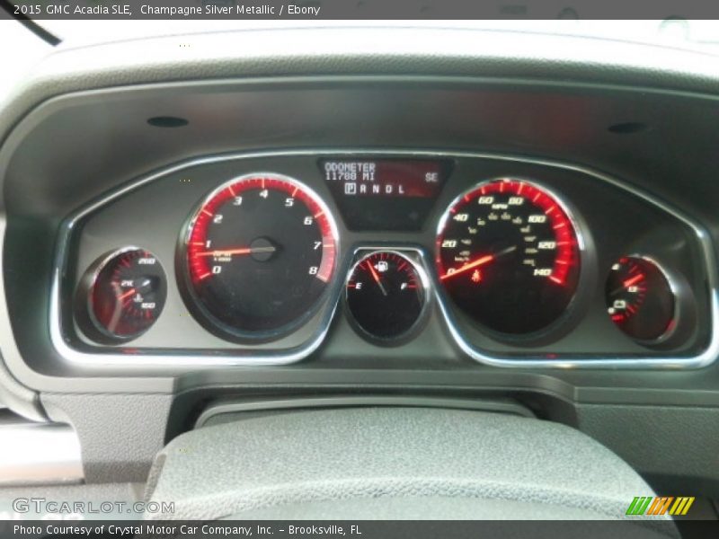 Champagne Silver Metallic / Ebony 2015 GMC Acadia SLE