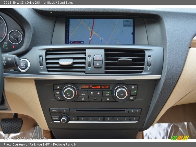 Jet Black / Sand Beige 2013 BMW X3 xDrive 28i