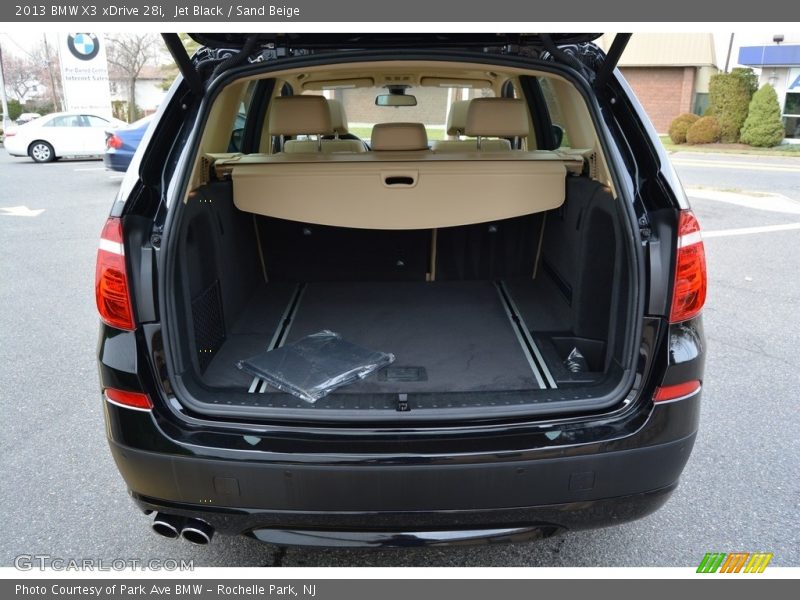 Jet Black / Sand Beige 2013 BMW X3 xDrive 28i