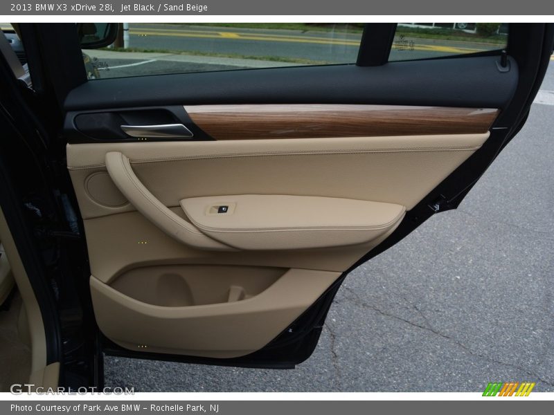 Jet Black / Sand Beige 2013 BMW X3 xDrive 28i