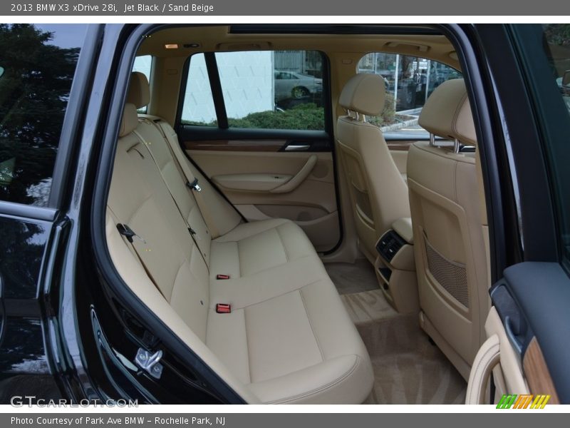 Jet Black / Sand Beige 2013 BMW X3 xDrive 28i