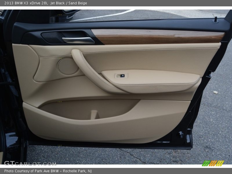 Jet Black / Sand Beige 2013 BMW X3 xDrive 28i