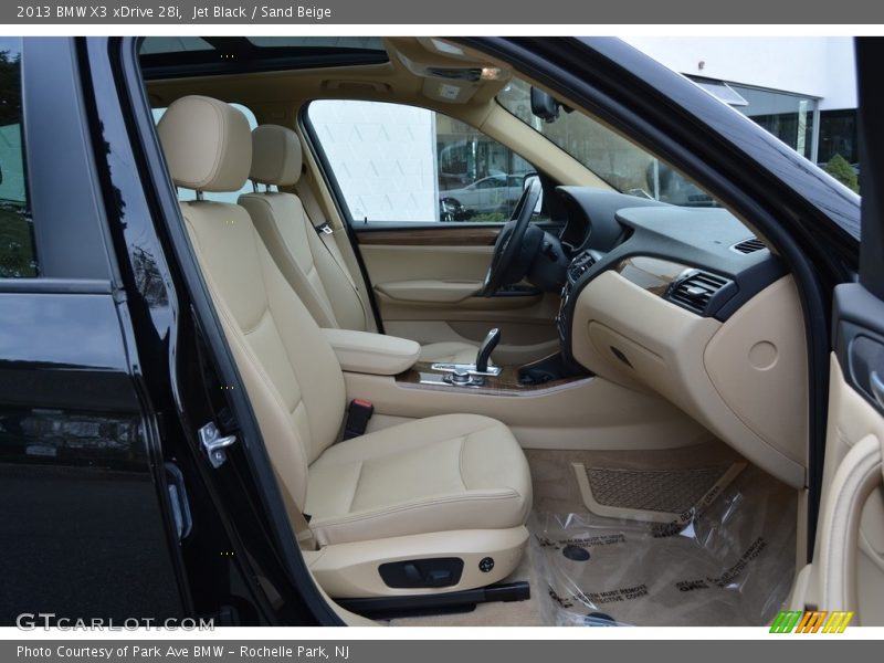 Jet Black / Sand Beige 2013 BMW X3 xDrive 28i