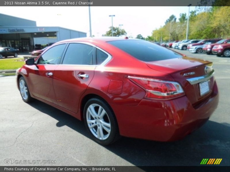 Cayenne Red / Charcoal 2013 Nissan Altima 3.5 SV