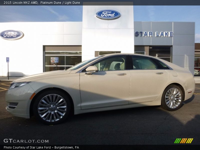 Platinum Dune / Light Dune 2015 Lincoln MKZ AWD
