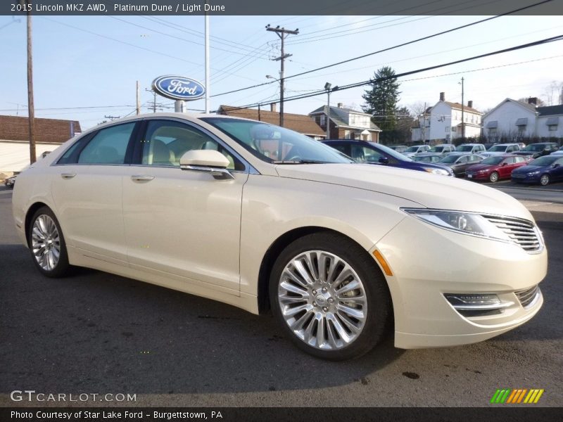 Platinum Dune / Light Dune 2015 Lincoln MKZ AWD