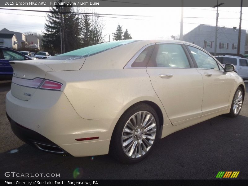 Platinum Dune / Light Dune 2015 Lincoln MKZ AWD