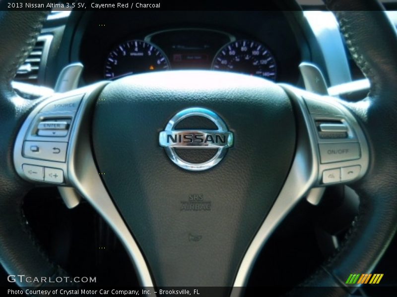 Cayenne Red / Charcoal 2013 Nissan Altima 3.5 SV