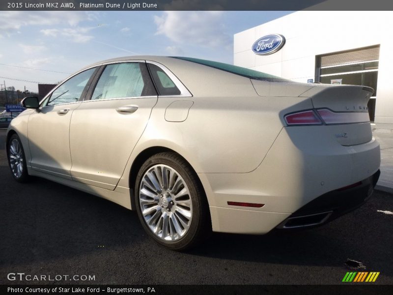 Platinum Dune / Light Dune 2015 Lincoln MKZ AWD