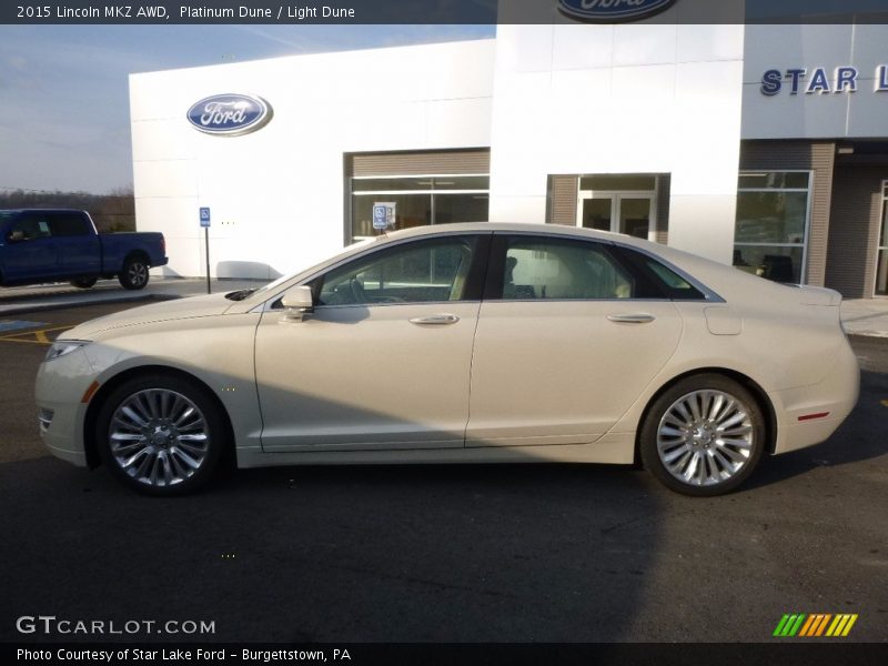 Platinum Dune / Light Dune 2015 Lincoln MKZ AWD