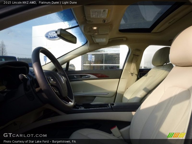 Platinum Dune / Light Dune 2015 Lincoln MKZ AWD