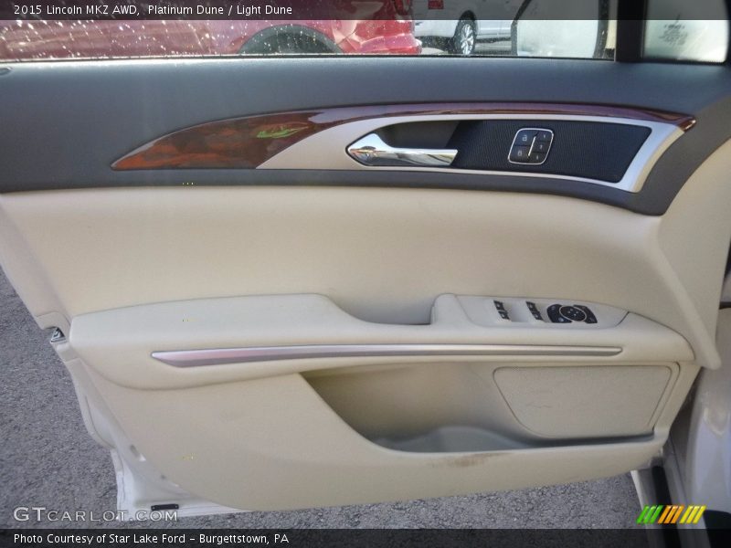 Platinum Dune / Light Dune 2015 Lincoln MKZ AWD