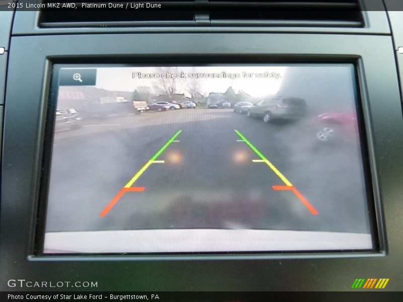 Platinum Dune / Light Dune 2015 Lincoln MKZ AWD
