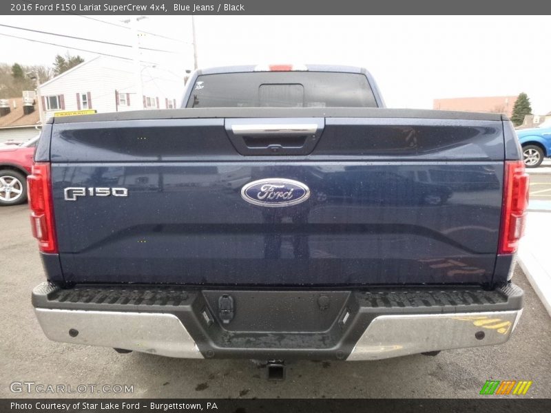 Blue Jeans / Black 2016 Ford F150 Lariat SuperCrew 4x4