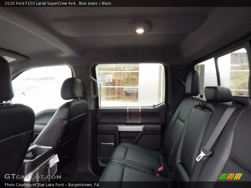 Blue Jeans / Black 2016 Ford F150 Lariat SuperCrew 4x4