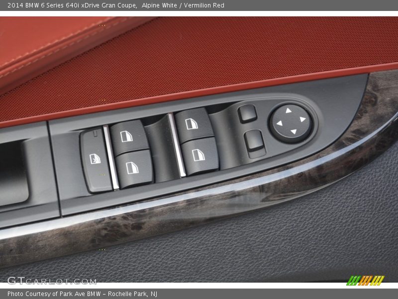 Alpine White / Vermilion Red 2014 BMW 6 Series 640i xDrive Gran Coupe