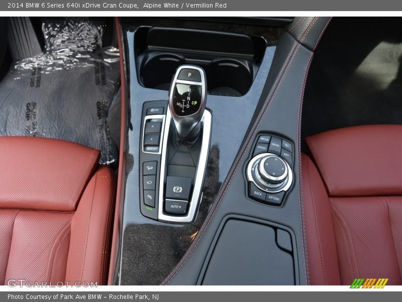 Alpine White / Vermilion Red 2014 BMW 6 Series 640i xDrive Gran Coupe