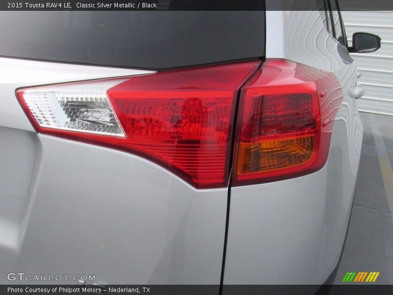 Classic Silver Metallic / Black 2015 Toyota RAV4 LE