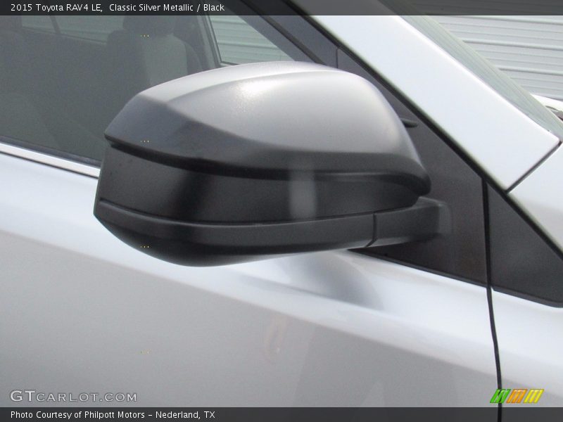 Classic Silver Metallic / Black 2015 Toyota RAV4 LE