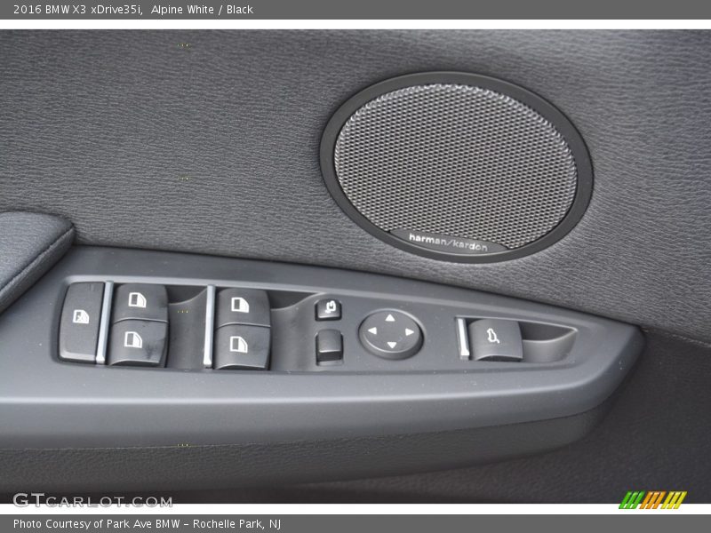 Alpine White / Black 2016 BMW X3 xDrive35i