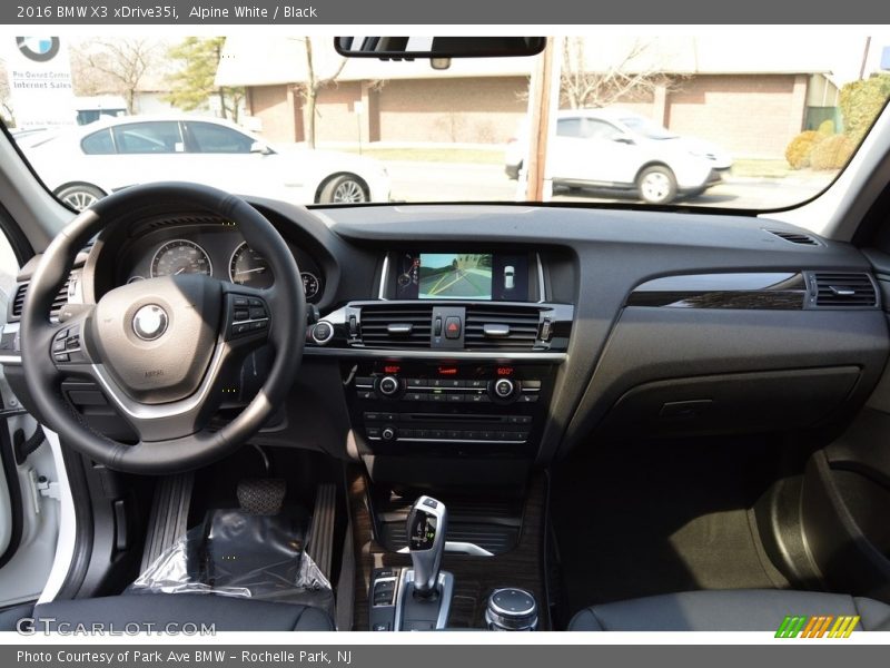 Alpine White / Black 2016 BMW X3 xDrive35i