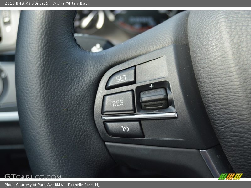 Alpine White / Black 2016 BMW X3 xDrive35i