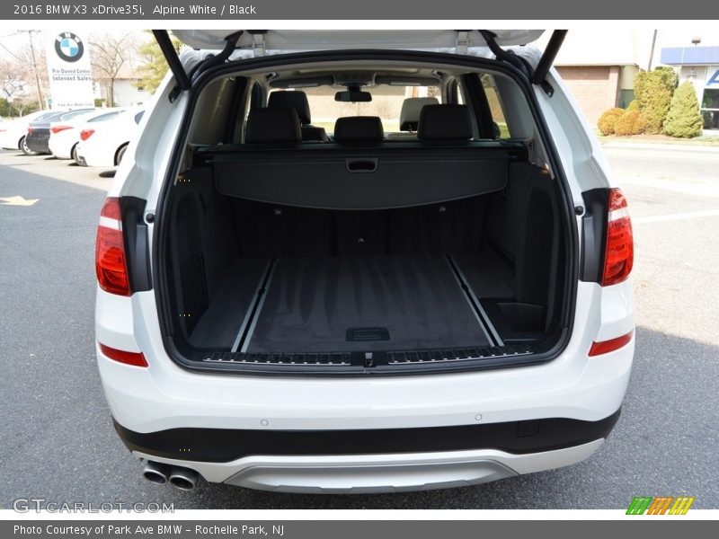 Alpine White / Black 2016 BMW X3 xDrive35i