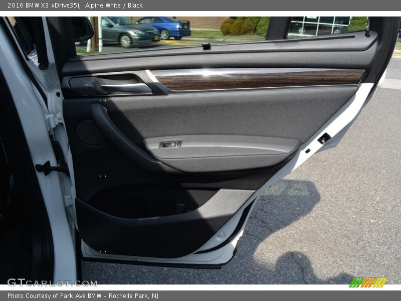 Alpine White / Black 2016 BMW X3 xDrive35i