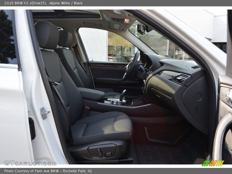 Alpine White / Black 2016 BMW X3 xDrive35i