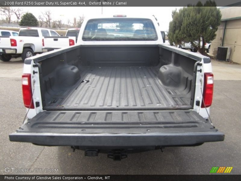 Oxford White / Camel 2008 Ford F250 Super Duty XL SuperCab 4x4