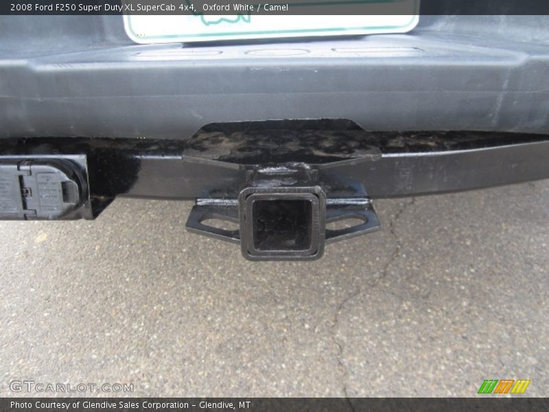 Oxford White / Camel 2008 Ford F250 Super Duty XL SuperCab 4x4